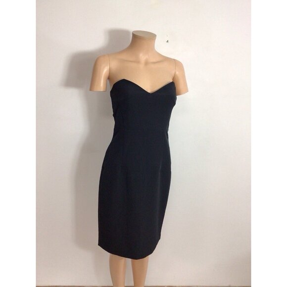 French Connection Dresses & Skirts - French Connection Black Strapless Dress Womens 4 New